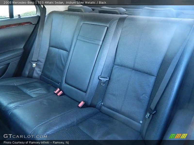 Iridium Silver Metallic / Black 2008 Mercedes-Benz S 550 4Matic Sedan