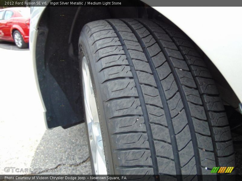 Ingot Silver Metallic / Medium Light Stone 2012 Ford Fusion SE V6
