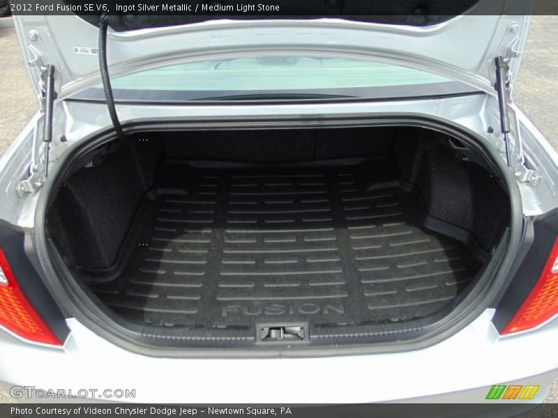 Ingot Silver Metallic / Medium Light Stone 2012 Ford Fusion SE V6