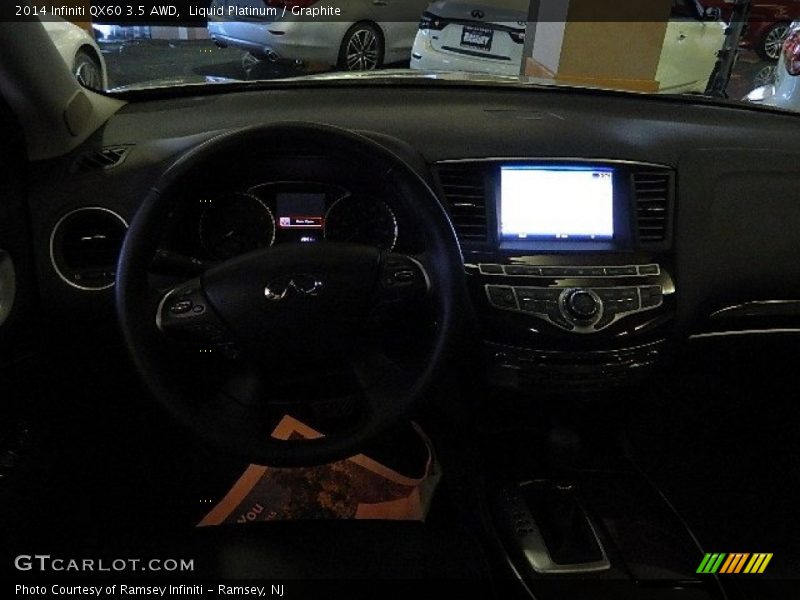 Liquid Platinum / Graphite 2014 Infiniti QX60 3.5 AWD