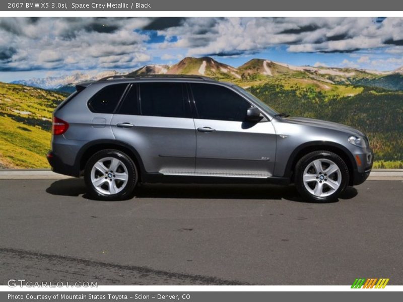 Space Grey Metallic / Black 2007 BMW X5 3.0si