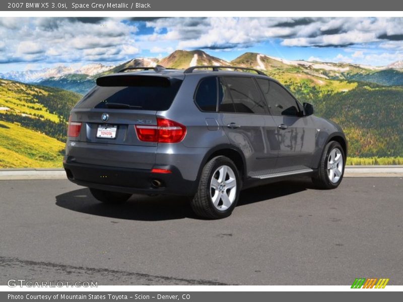 Space Grey Metallic / Black 2007 BMW X5 3.0si