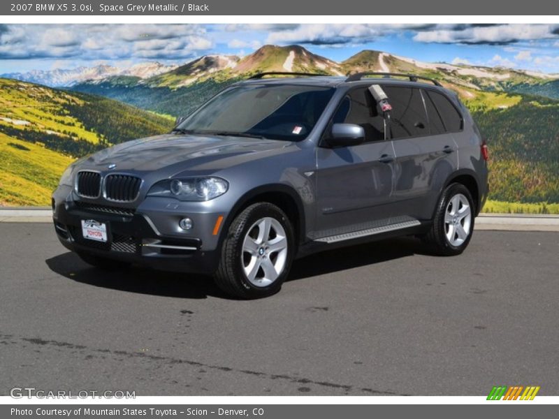 Space Grey Metallic / Black 2007 BMW X5 3.0si