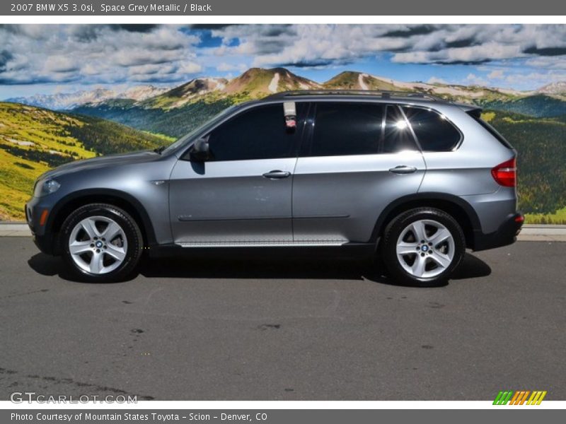 Space Grey Metallic / Black 2007 BMW X5 3.0si