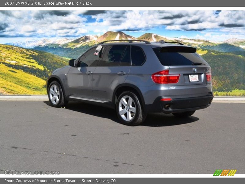 Space Grey Metallic / Black 2007 BMW X5 3.0si