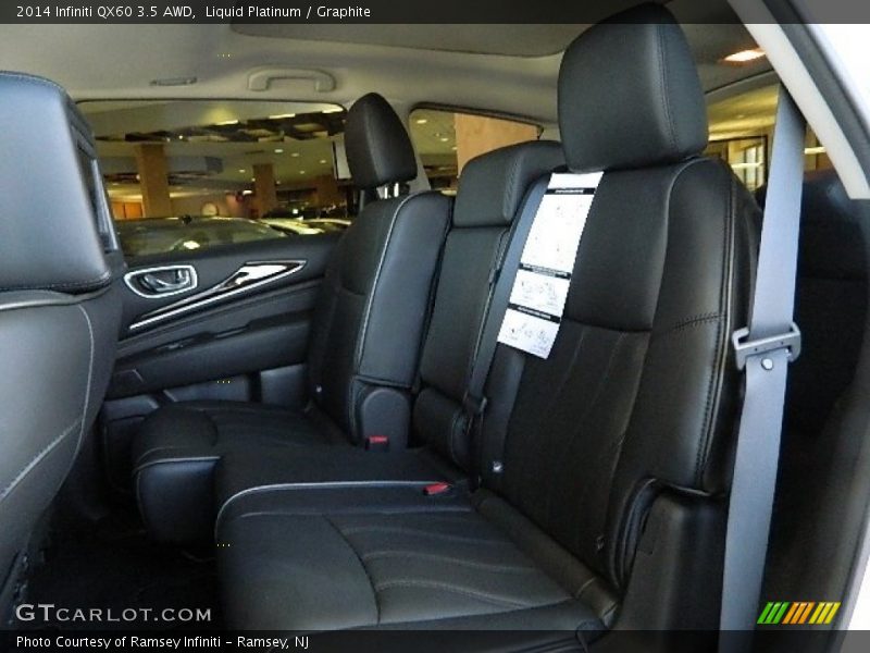 Liquid Platinum / Graphite 2014 Infiniti QX60 3.5 AWD