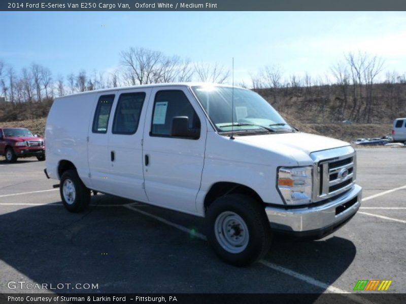 Oxford White / Medium Flint 2014 Ford E-Series Van E250 Cargo Van