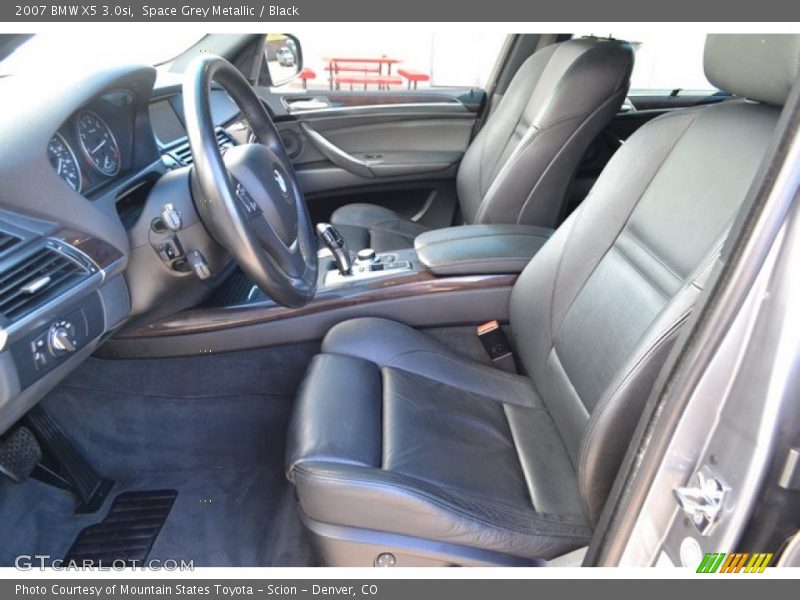 Space Grey Metallic / Black 2007 BMW X5 3.0si