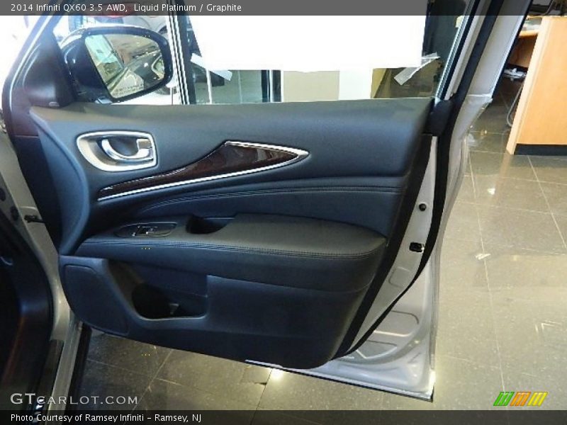 Liquid Platinum / Graphite 2014 Infiniti QX60 3.5 AWD