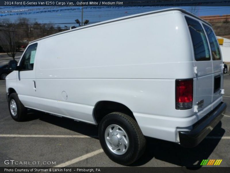 Oxford White / Medium Flint 2014 Ford E-Series Van E250 Cargo Van