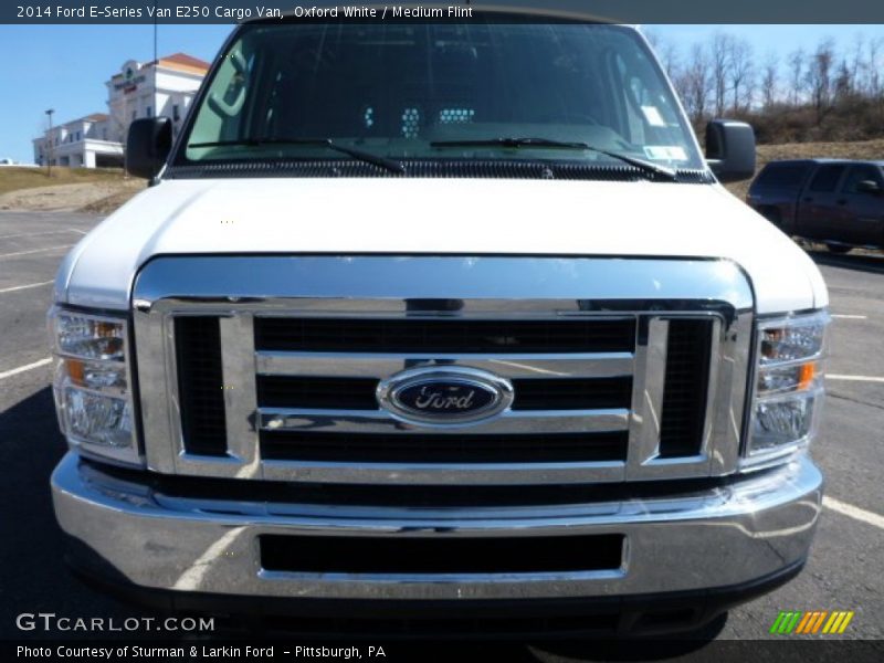Oxford White / Medium Flint 2014 Ford E-Series Van E250 Cargo Van