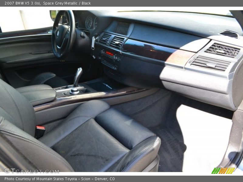 Space Grey Metallic / Black 2007 BMW X5 3.0si