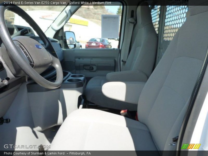 Oxford White / Medium Flint 2014 Ford E-Series Van E250 Cargo Van
