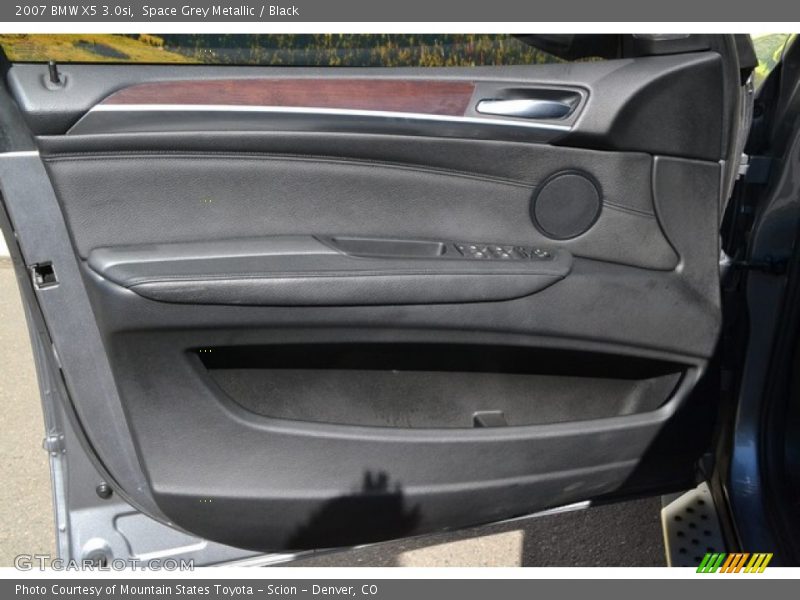Space Grey Metallic / Black 2007 BMW X5 3.0si