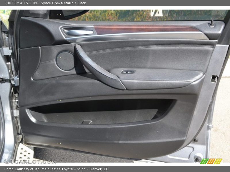 Space Grey Metallic / Black 2007 BMW X5 3.0si