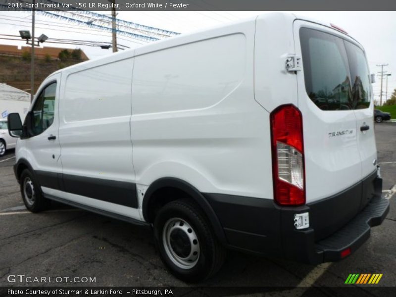 Oxford White / Pewter 2015 Ford Transit Van 150 LR Regular