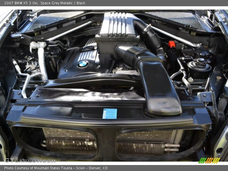 Space Grey Metallic / Black 2007 BMW X5 3.0si