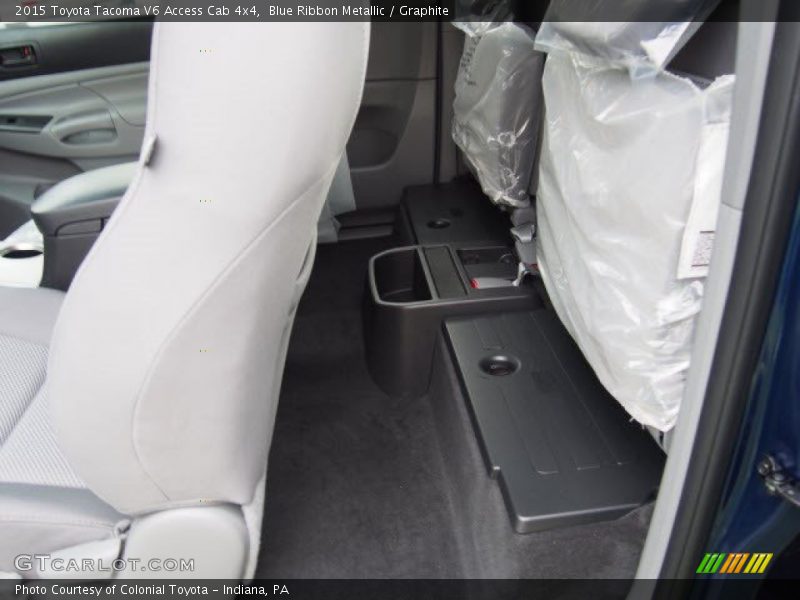 Blue Ribbon Metallic / Graphite 2015 Toyota Tacoma V6 Access Cab 4x4