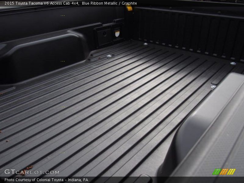 Blue Ribbon Metallic / Graphite 2015 Toyota Tacoma V6 Access Cab 4x4