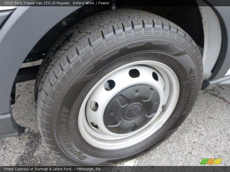 Oxford White / Pewter 2015 Ford Transit Van 150 LR Regular