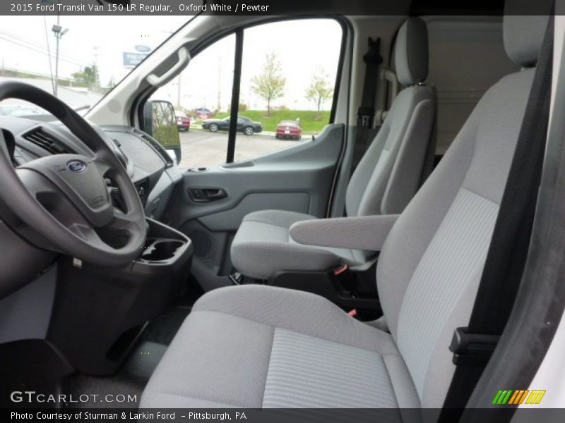 Oxford White / Pewter 2015 Ford Transit Van 150 LR Regular