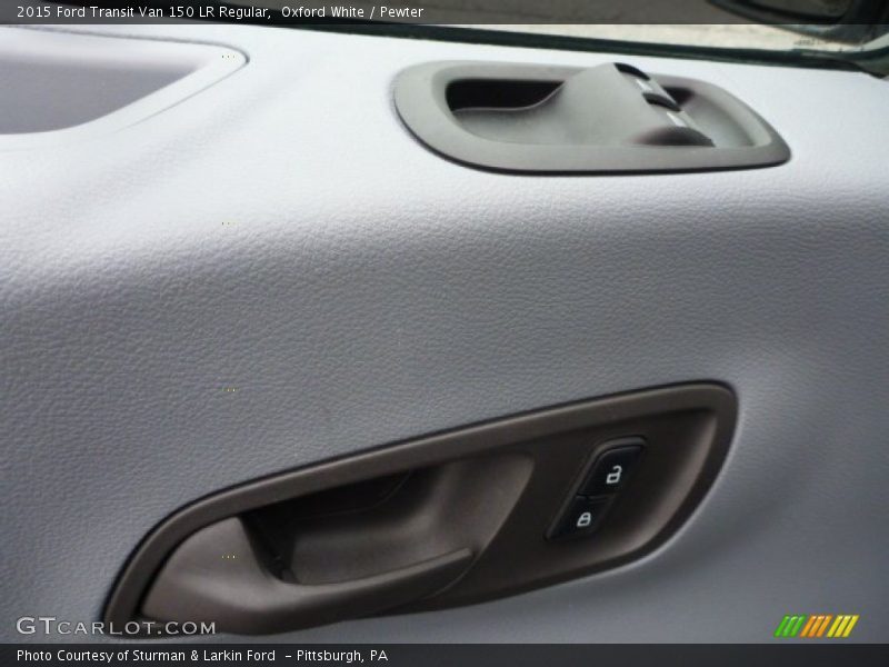 Oxford White / Pewter 2015 Ford Transit Van 150 LR Regular