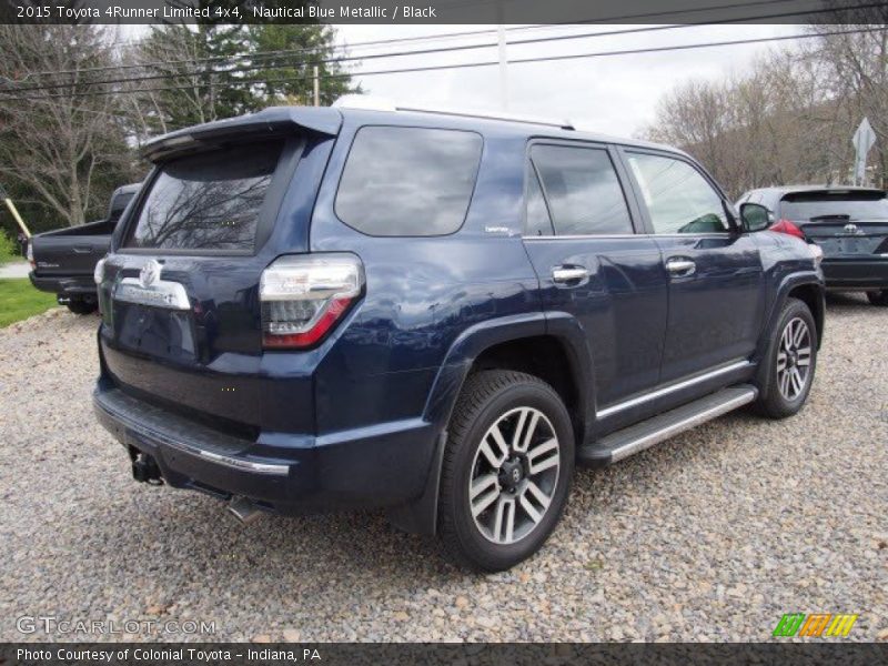 Nautical Blue Metallic / Black 2015 Toyota 4Runner Limited 4x4