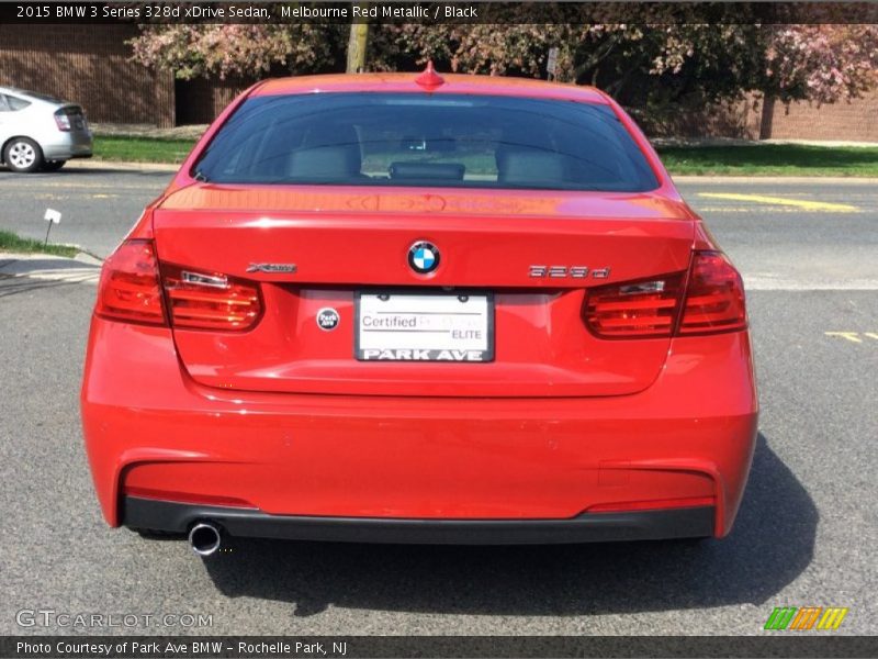 Melbourne Red Metallic / Black 2015 BMW 3 Series 328d xDrive Sedan
