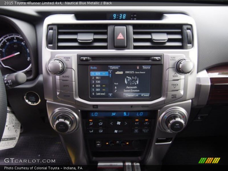 Nautical Blue Metallic / Black 2015 Toyota 4Runner Limited 4x4