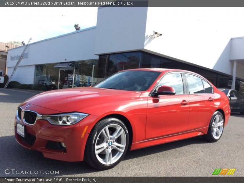 Melbourne Red Metallic / Black 2015 BMW 3 Series 328d xDrive Sedan