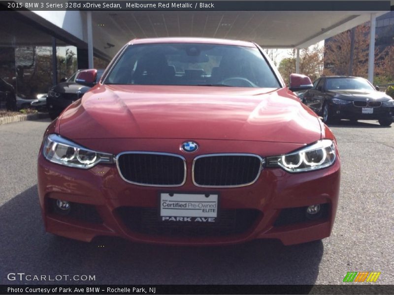 Melbourne Red Metallic / Black 2015 BMW 3 Series 328d xDrive Sedan