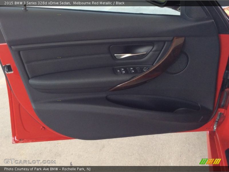 Melbourne Red Metallic / Black 2015 BMW 3 Series 328d xDrive Sedan