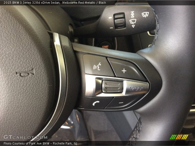 Melbourne Red Metallic / Black 2015 BMW 3 Series 328d xDrive Sedan