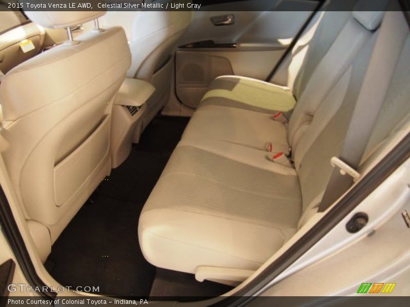Celestial Silver Metallic / Light Gray 2015 Toyota Venza LE AWD