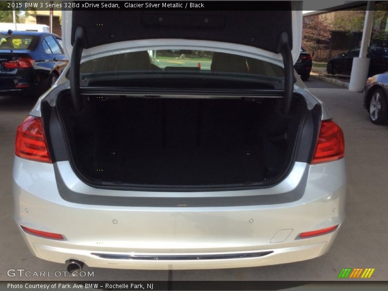 Glacier Silver Metallic / Black 2015 BMW 3 Series 328d xDrive Sedan