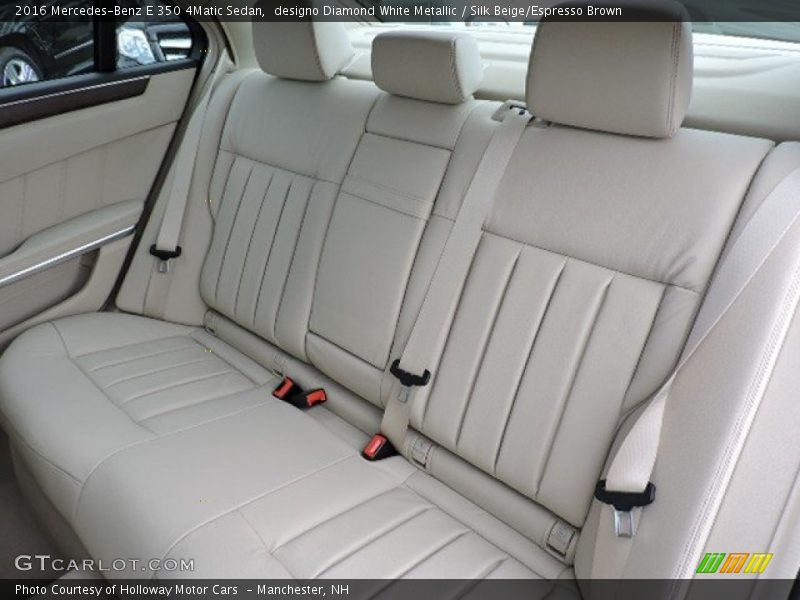 Rear Seat of 2016 E 350 4Matic Sedan