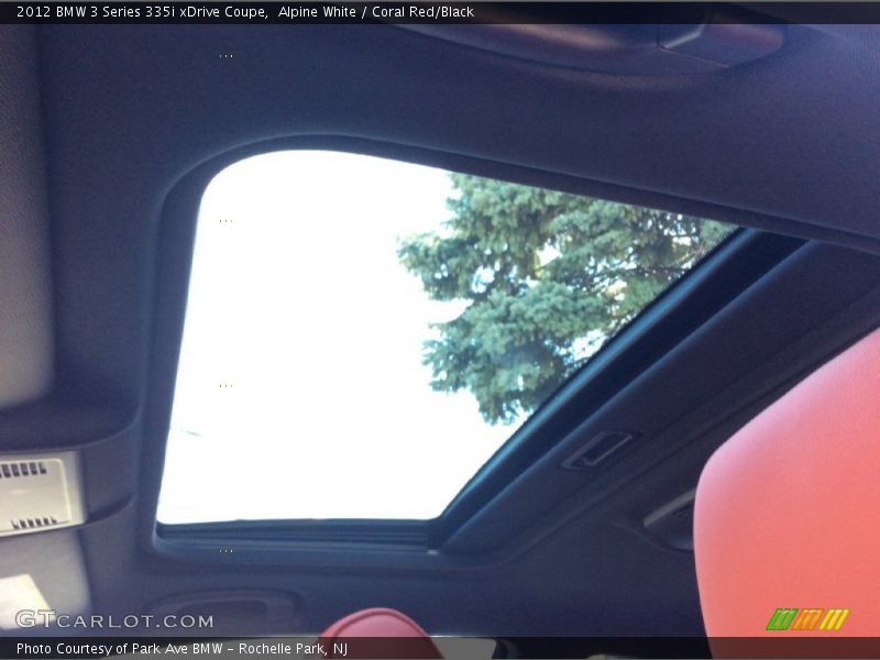 Alpine White / Coral Red/Black 2012 BMW 3 Series 335i xDrive Coupe