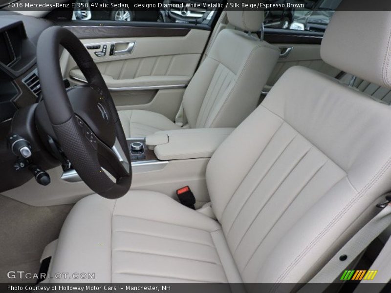 Front Seat of 2016 E 350 4Matic Sedan
