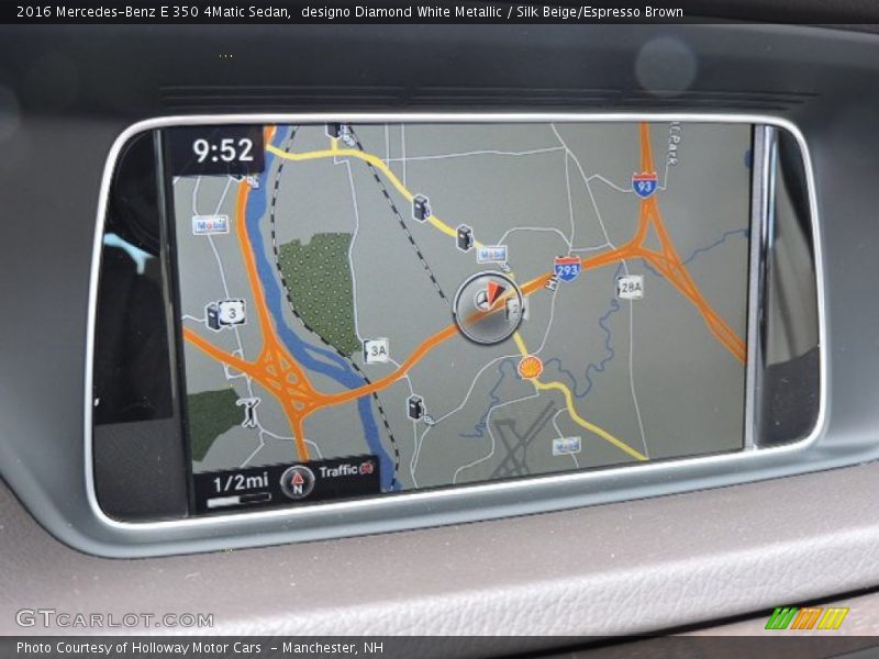 Navigation of 2016 E 350 4Matic Sedan