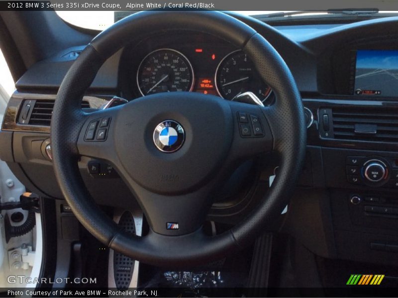 Alpine White / Coral Red/Black 2012 BMW 3 Series 335i xDrive Coupe