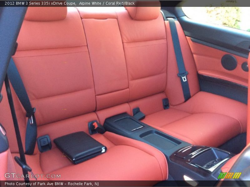 Alpine White / Coral Red/Black 2012 BMW 3 Series 335i xDrive Coupe