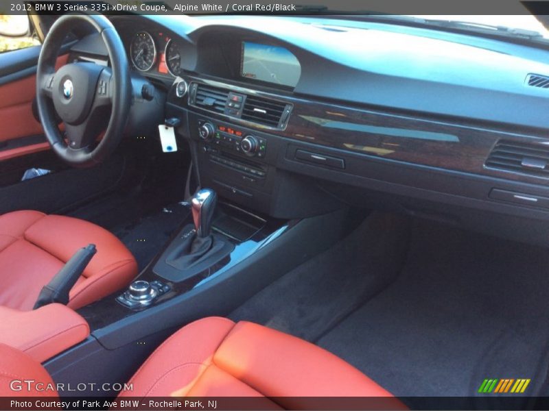 Alpine White / Coral Red/Black 2012 BMW 3 Series 335i xDrive Coupe