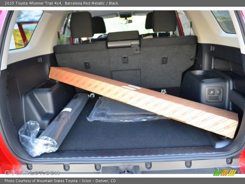 Barcelona Red Metallic / Black 2015 Toyota 4Runner Trail 4x4