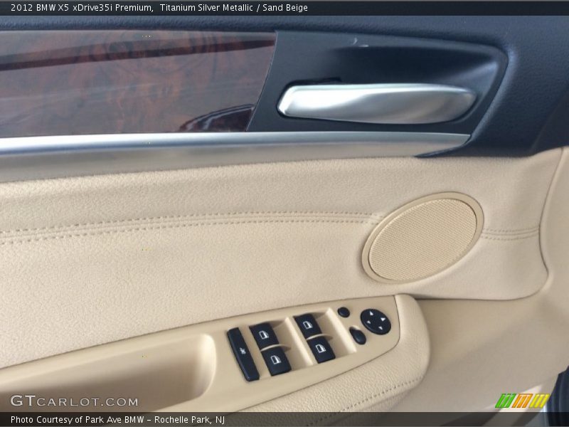 Titanium Silver Metallic / Sand Beige 2012 BMW X5 xDrive35i Premium