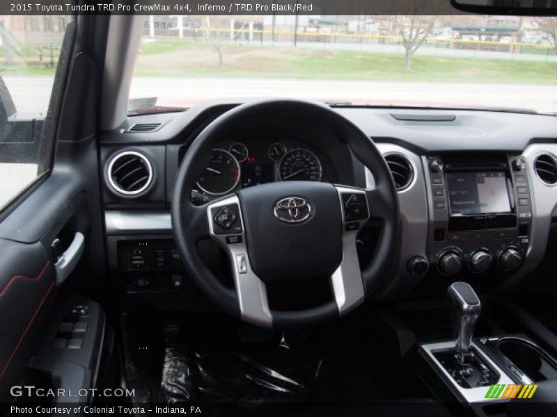Inferno / TRD Pro Black/Red 2015 Toyota Tundra TRD Pro CrewMax 4x4