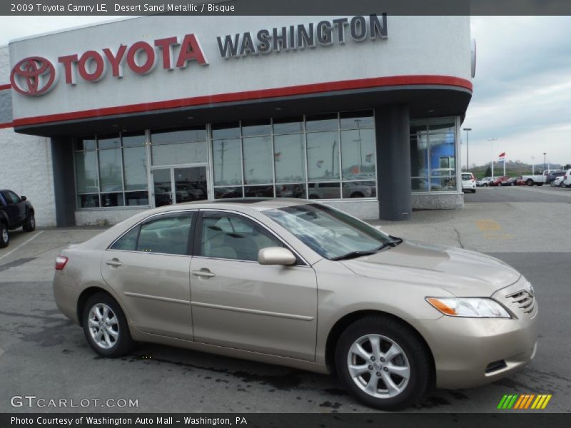 Desert Sand Metallic / Bisque 2009 Toyota Camry LE