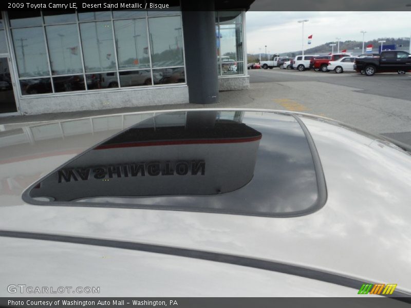 Desert Sand Metallic / Bisque 2009 Toyota Camry LE