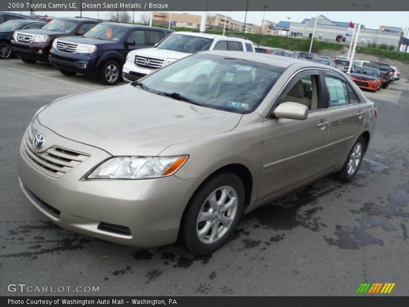 Desert Sand Metallic / Bisque 2009 Toyota Camry LE