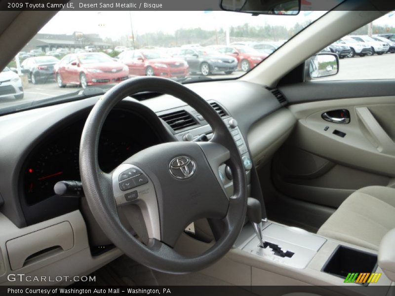 Desert Sand Metallic / Bisque 2009 Toyota Camry LE