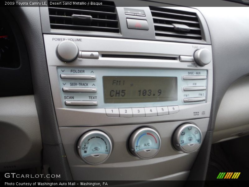 Desert Sand Metallic / Bisque 2009 Toyota Camry LE